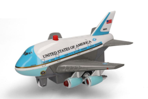 HER86PB-686A - AIR FORCE One de tracción por fricción - juguete