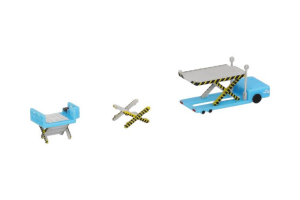 HER520621-002 - Cargador de contenedores Schiphol - 2 sets