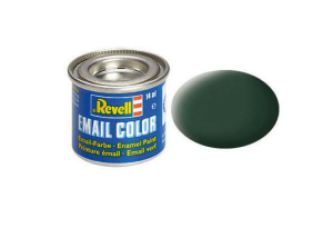 REV32168 - Pintura Esmalte Verde Oscuro Mate RAF 14ml