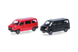 HER012805-003 - VOLKSWAGEN T4 rojo y negro — 2 piezas para montar