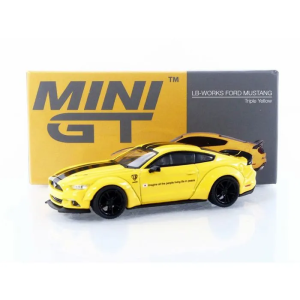 MGT01077-L - FORD Mustang LB-WORKS Triple amarillo 2015