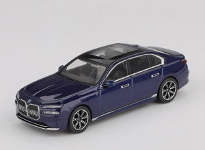 MGT01111-L - BMW I7 XDrive60, azul tanzanita metalizado 2022
