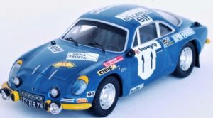 TRORRSE20 - RENAULT-ALPINE A110 #11 3er puesto en el Rally de Suecia de 1973 Jean-Luc THERIER / M.CALLEWAERT