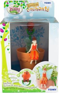 TE72911O - La cajita del jardín encantado - hada naranja ESPERANZA