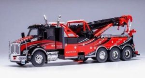 IXOTTR032.22 - KENWORTH T880 Grúa 2018 Negro y rojo