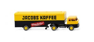 WIK051321 - HENSCHEL HS14/16 4x2 con semi caja rígida 1 eje Jacobs Kaffee