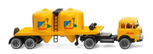 WIK053402 - KRUPP 4x2 con semi tanque 2 ejes transporte alimentos Deuka