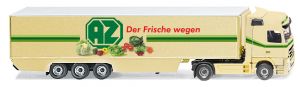 WIK052804 - MERCEDES BENZ Actros 4X2 con semirrefrigerado 3 ejes AZ Der Frische Wegen