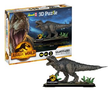 REV00240 - Puzzle 3D 50 piezas Giganotosaurus Jurassic World