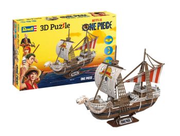 REV00270 - Puzzle 3D de 112 piezas - ONE PIECE - Going Merry