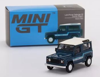 MGT00353-R - LAND ROVER Defender 90 county wagon RHD Azul estratos