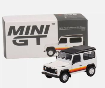 MGT00378-R - LAND ROVER Defender 90 wagon RHD Blanco
