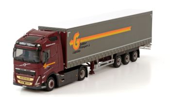 WSI01-3758 - Camión con remolque de lona para A.DE LAAT - SCANIA 140 4x2