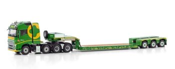 WSI01-4200 - VOLVO FH4 Globetrotter 8x4 con plataforma baja ZWATRA de 3 ejes