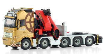 WSI01-4358 - VOLVO FH5 Globetrotter XL 10x4 con grúa de carga PALFINGER PK 165.002 TEC7 + JIB - RENSINK