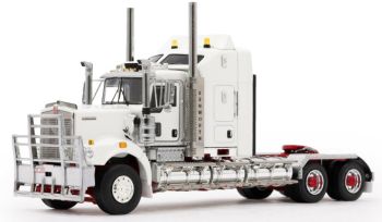 Z01582 - KENWORTH D509 6x4 Sleeper Blanco y rojo