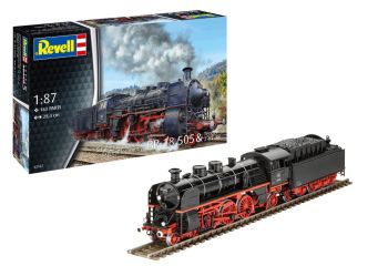 REV02167 - Locomotora BR 18 505 con tender 2'3' T38 para montar y pintar