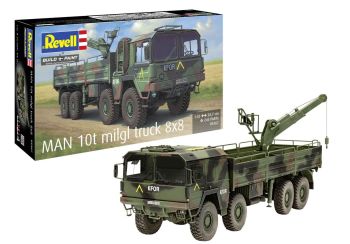 REV03367 - Camión MAN 10T Milgl 8x8 para ensamblar y pintar