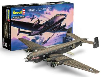 REV03754 - Ensamblaje y pintura de aviones militares JUNKERS Ju290A-5/7 Seeadler