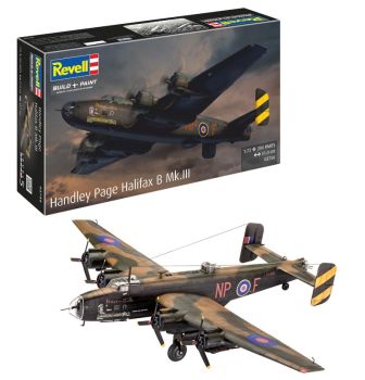 REV03756 - HANDLEY Page Halifax B Mk.III avión militar para ensamblar y pintar