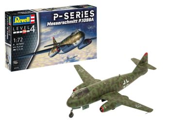 REV03774 - Avión militar MESSERSCHMITT P.1099A - Serie P para montar y pintar