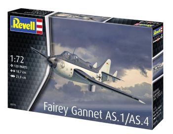 REV03775 - Avión de combate FAIREY Gannet AS.1/AS.4 para montar y pintar