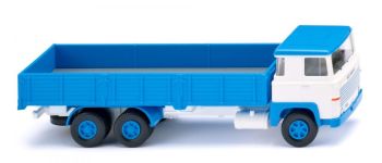 WIK043310 - Camión rígido SCANIA 111 LBT 6x4 - azul y blanco