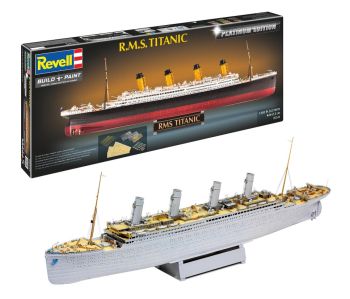 REV05243 - Edición Platino - RMS Titanic para ensamblar y pintar