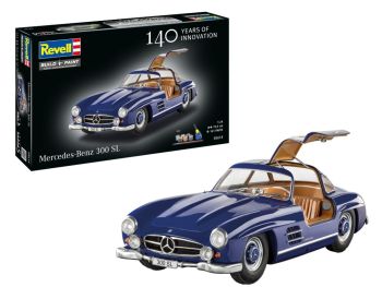 REV05614 - MERCEDES-BENZ 300 SL coupé 140 años de MERCEDES para ensamblar con pintura