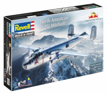 REV05643 - Avión North American B-25J Mitchell - Caja de regalo - Kit de montaje y pintura