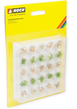 NOC06920 - 25 matas de hierba de 6 mm - Rocosas