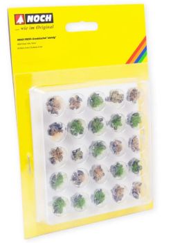 NOC06921 - 25 matas de hierba de 6 mm - Pedregosa