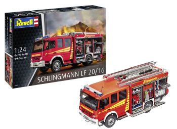 REV07404 - Camión de bomberos SCHLINGMANN LF 20/16 para montar y pintar