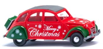 WIK080915 - CITROEN 2 CV Modelo de Navidad