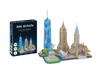 REV00142 - PUZLE 3D NUEVA YORK 123 Piezas