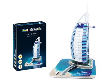 REV00202 - Puzzle 3D 46 Piezas Burj Al Arab