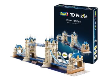 REV00207 - Rompecabezas 3D Tower Bridge de 140 piezas