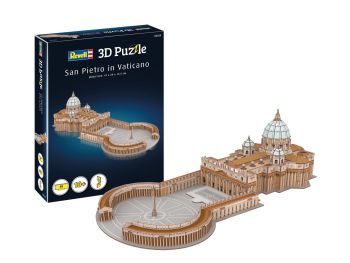 REV00208 - Puzzle 3D 68 Piezas San Pedro en el VATICANO