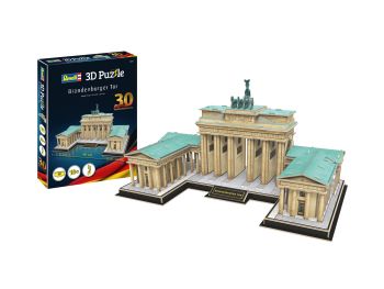REV00209 - Puzzle 3D 150 Piezas Puerta De Brandenburgo 30 Aniversario Reunión Alemana