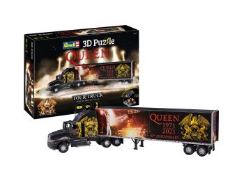 REV00230 - QUEEN Tour Camión 128 Piezas 3D Puzzle - 50 Aniversario