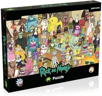 WIN00396 - Puzzle de 1000 piezas Rick & Morty - Amigos