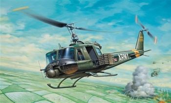 ITA0040 - Helicóptero UH-1B Huey para montar y pintar