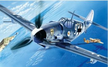 ITA0063 - Avión BF-109 G-6 para montar y pintar