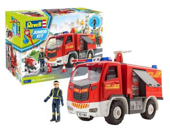 REV00819 - Camión de bomberos con figura para construir