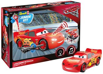REV00860 - KIT JUNIOR Rayo McQueen 19 Piezas para montar