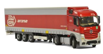 WSI01-2512 - MERCEDES Actros MP4 StreamSpace 4x2 con remolque ARCOSE de 3 ejes