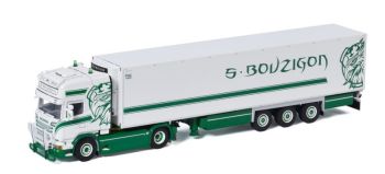 WSI01-3424 - SCANIA R13 Topline 4x2 con remolque frigorífico S. BOUZIGON