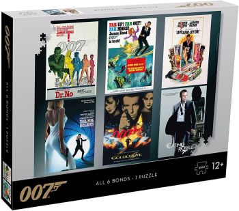 WIN01314 - JAMES BOND Puzzle de 1000 piezas