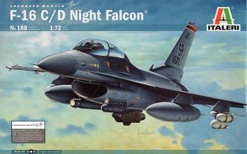 ITA0188 - Construye y pinta el avión de combate F-16C/D Night Falcon