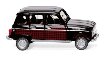 WIK022405 - RENAULT R4 Parisienne negro y rojo